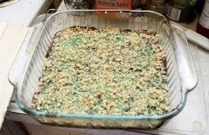 Deirdre Parker Smith/Salisbury Post Toffee Bars are easy to make, delcious, and look pretty sprinkled with colored sugar — perfect as a gift.