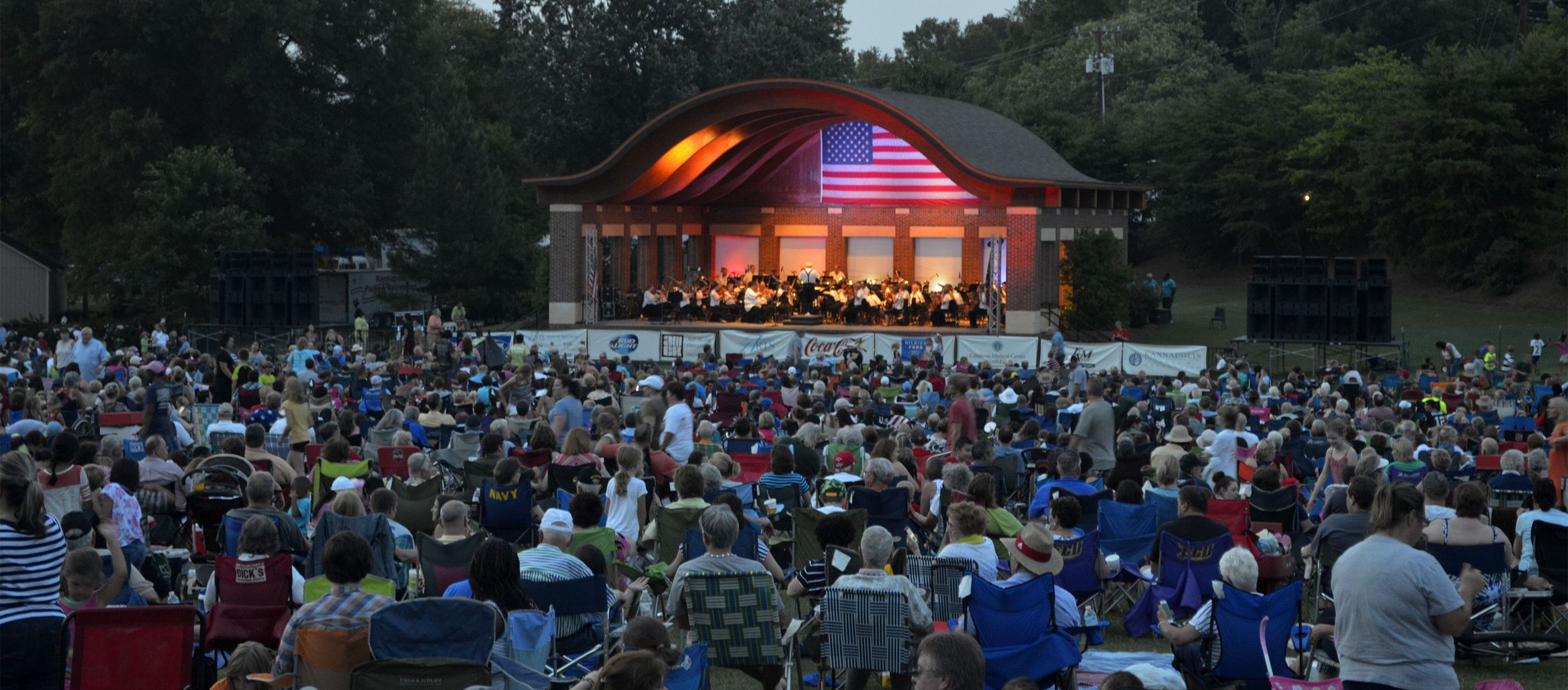 More than 12,000 pack Kannapolis for Charlotte Symphony concert