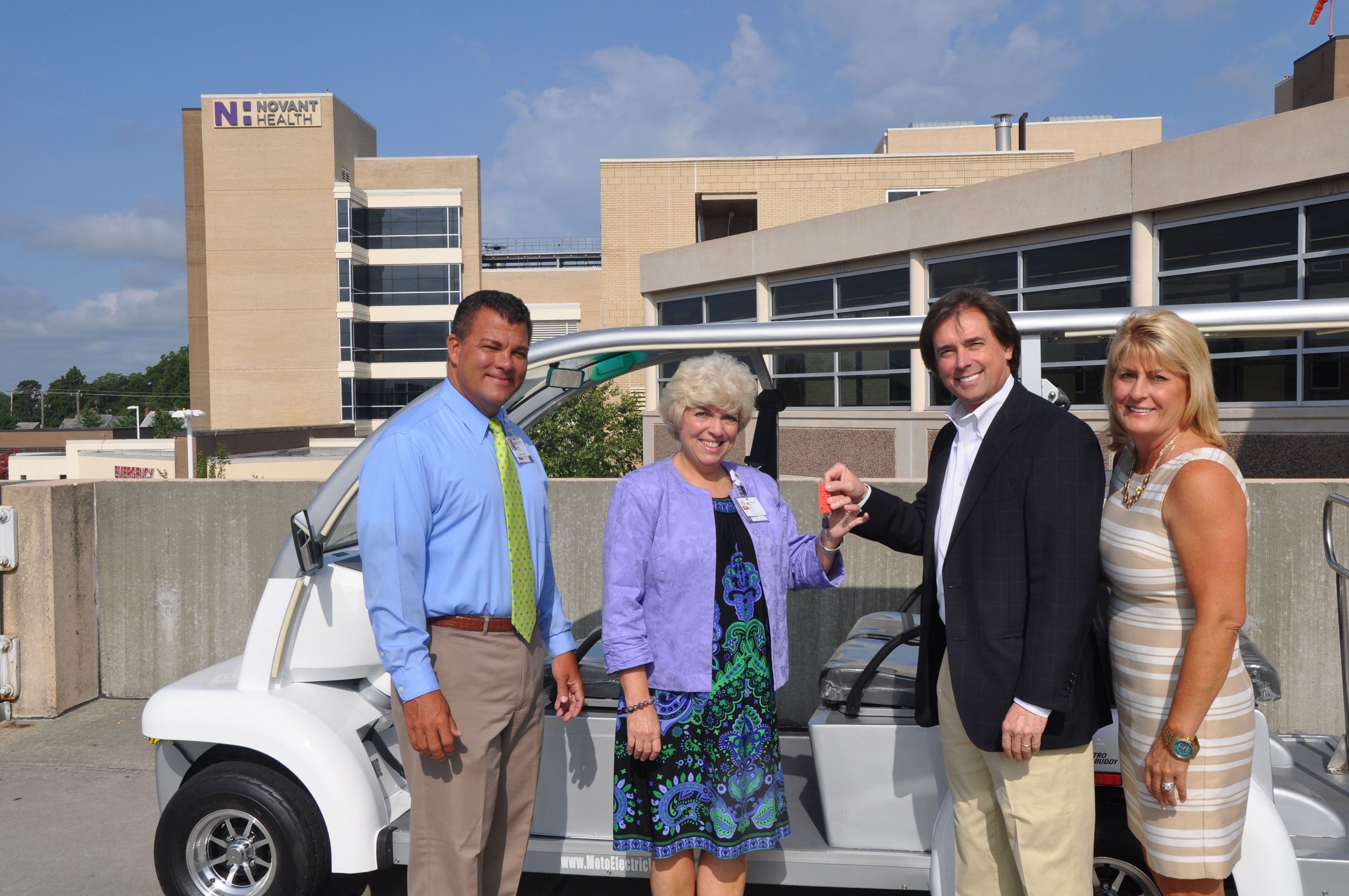 Grahams donate patient shuttle to hospital Salisbury Post Salisbury