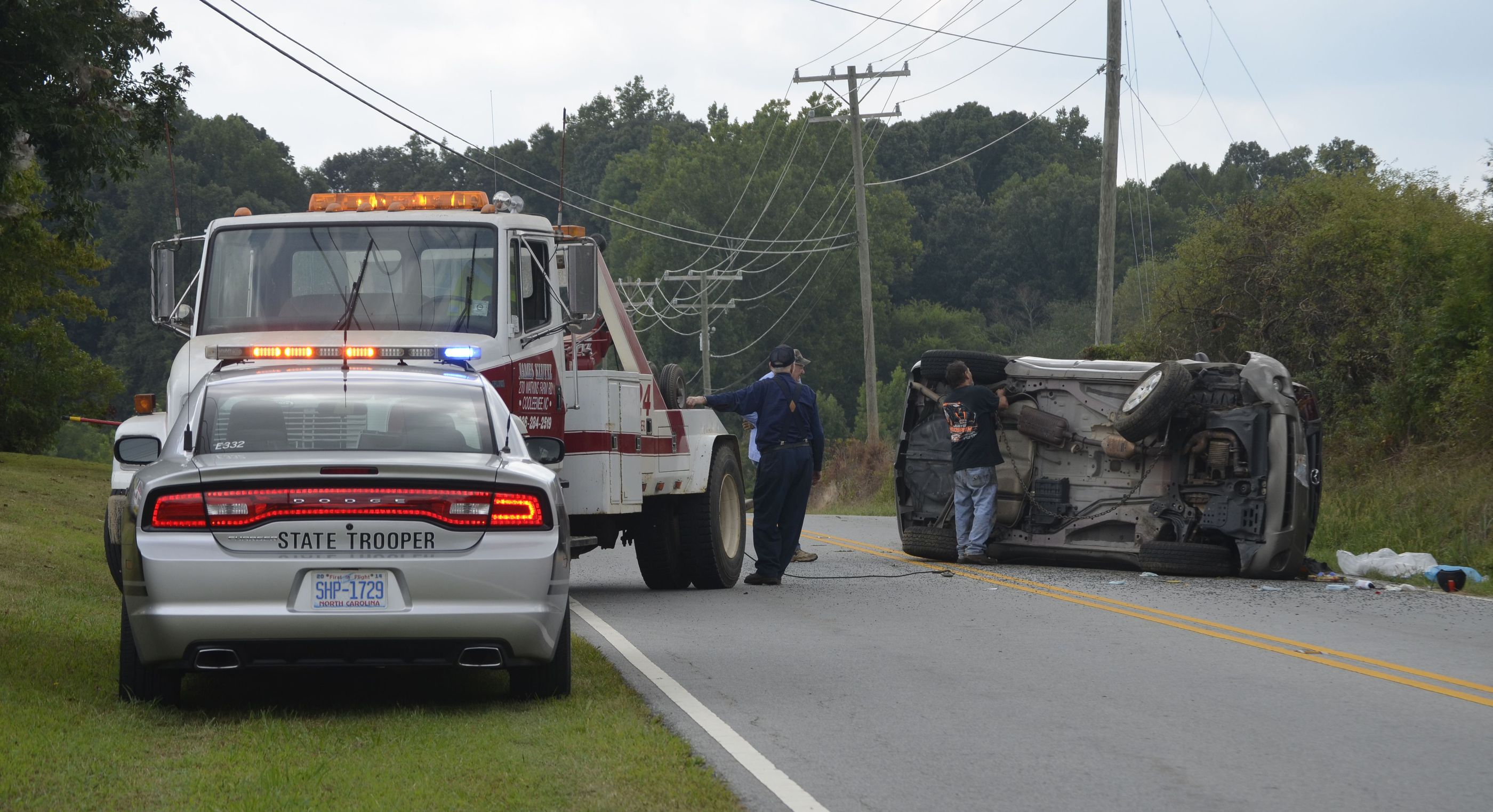 Driver not seriously injured following NC 801 crash Salisbury Post