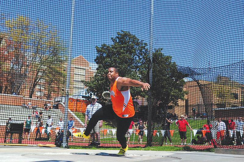 College track and field Second place left Bailey with mixed emotions