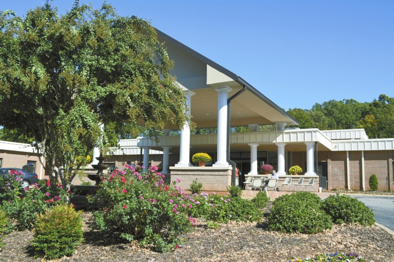 Promises kept Remodeled entrance dedicated at Trinity Oaks Health