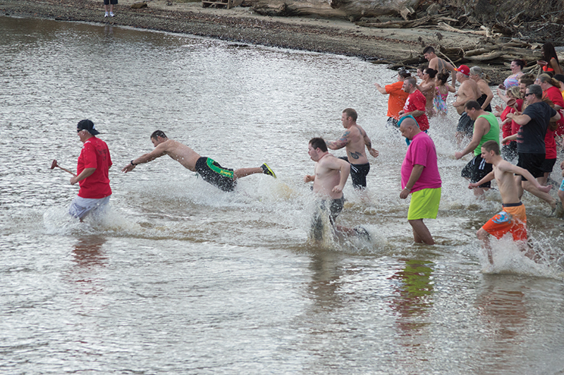 Dozens participate in Special Olympics' polar plunge Salisbury Post