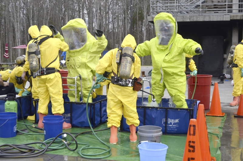Area firefighters conduct hazmat training Salisbury Post Salisbury Post