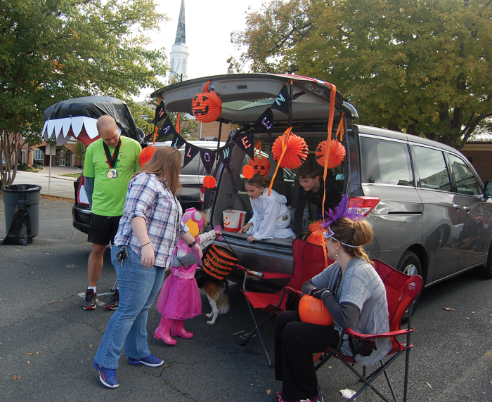 First collaborative downtown church TrunkorTreat brings smiles