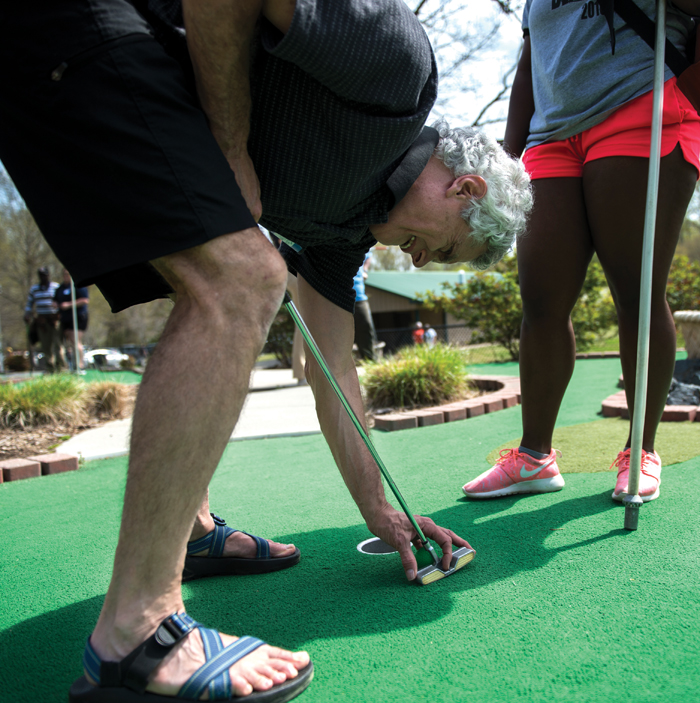 Golf tournament for visually impaired a hole in one Salisbury Post