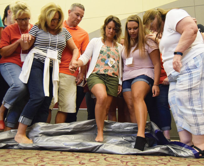 The art of teaching China Grove Elementary staff learn arts