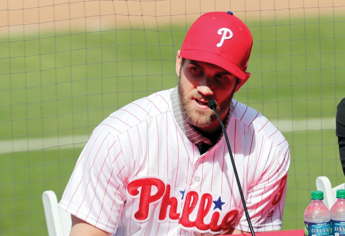 Bryce Harper has Phillies thinking October baseball - Salisbury Post