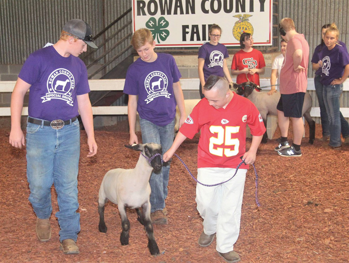 Sheep Show at fair for special needs youth or adults Salisbury Post