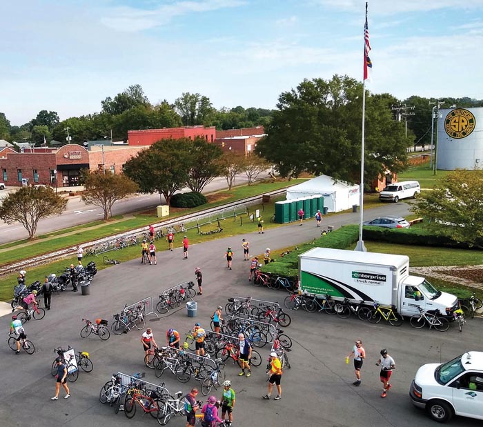 Cycle NC tour to spend Monday night at Transportation Museum