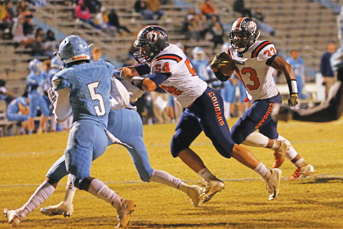 High school football: Carson's Barringer leading on both sides now High school football: Carson's Barringer leading on both sides now