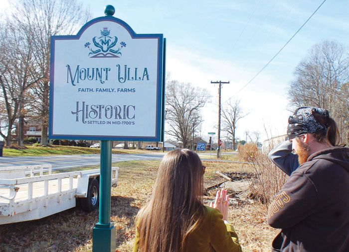 Mount Ulla now has a sign for all times Salisbury Post Salisbury Post
