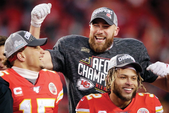Celebrate the Kansas City Chiefs AFC title with new merch