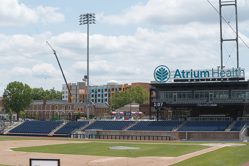 Photos Kannapolis baseball park opens to public Salisbury Post Salisbury Post