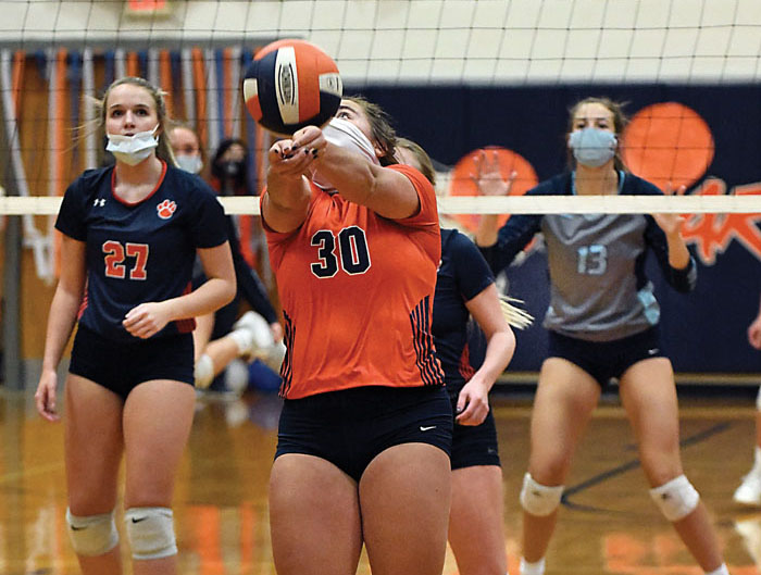 High school volleyball Special Senior Night at Carson Salisbury Post