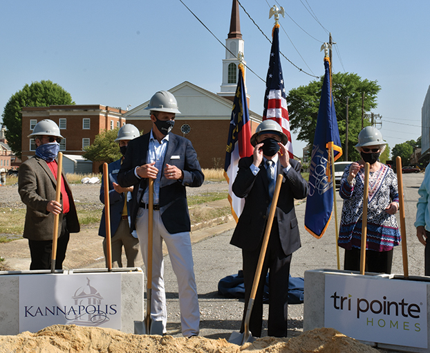 Groundbreaking on Pennant Square signals next phase in downtown