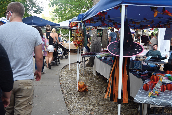 Crowd gathers at Dan Nicholas Park to welcome fall season with 41st