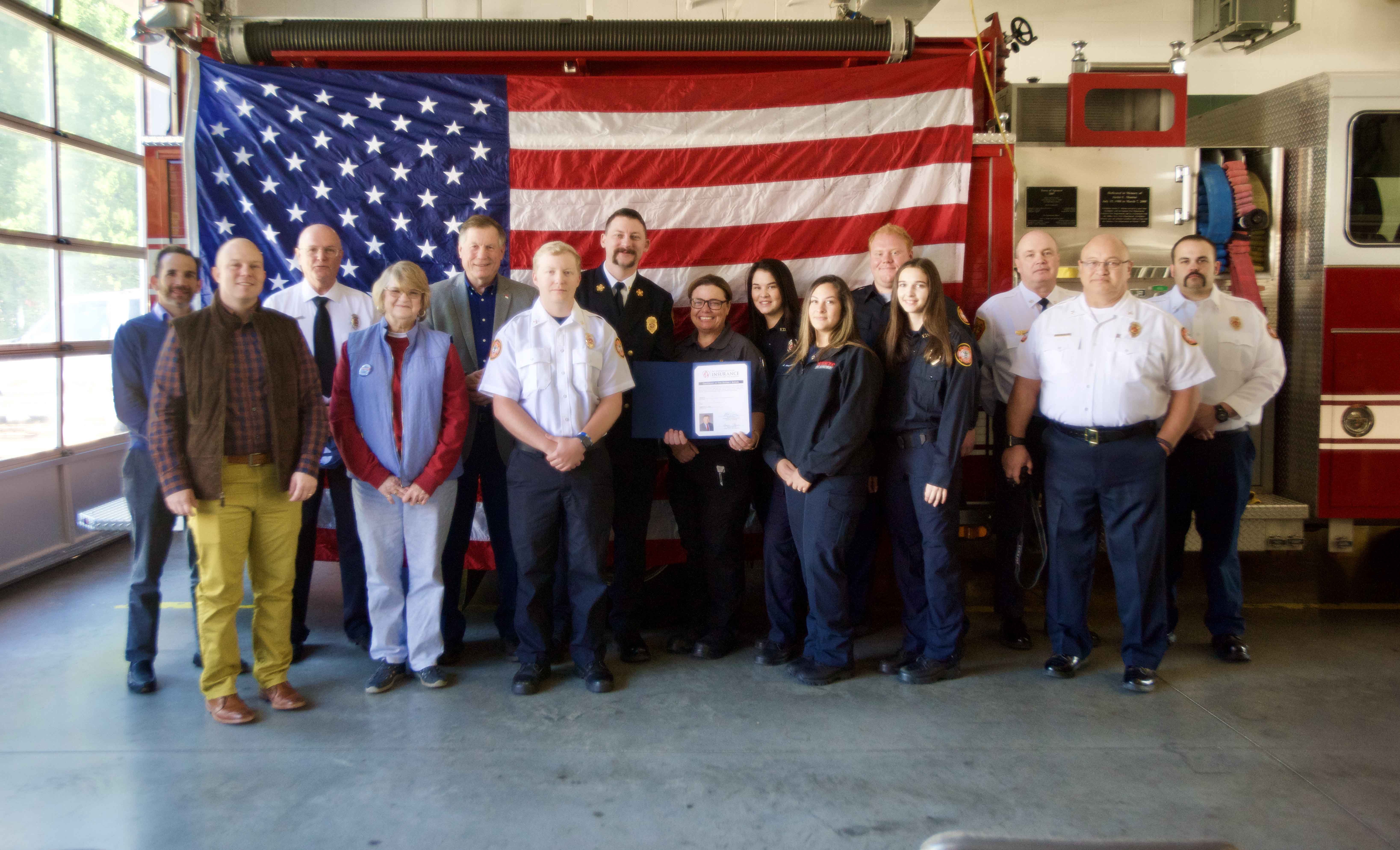 Spencer Fire Department moves up to class two ISO rating Salisbury