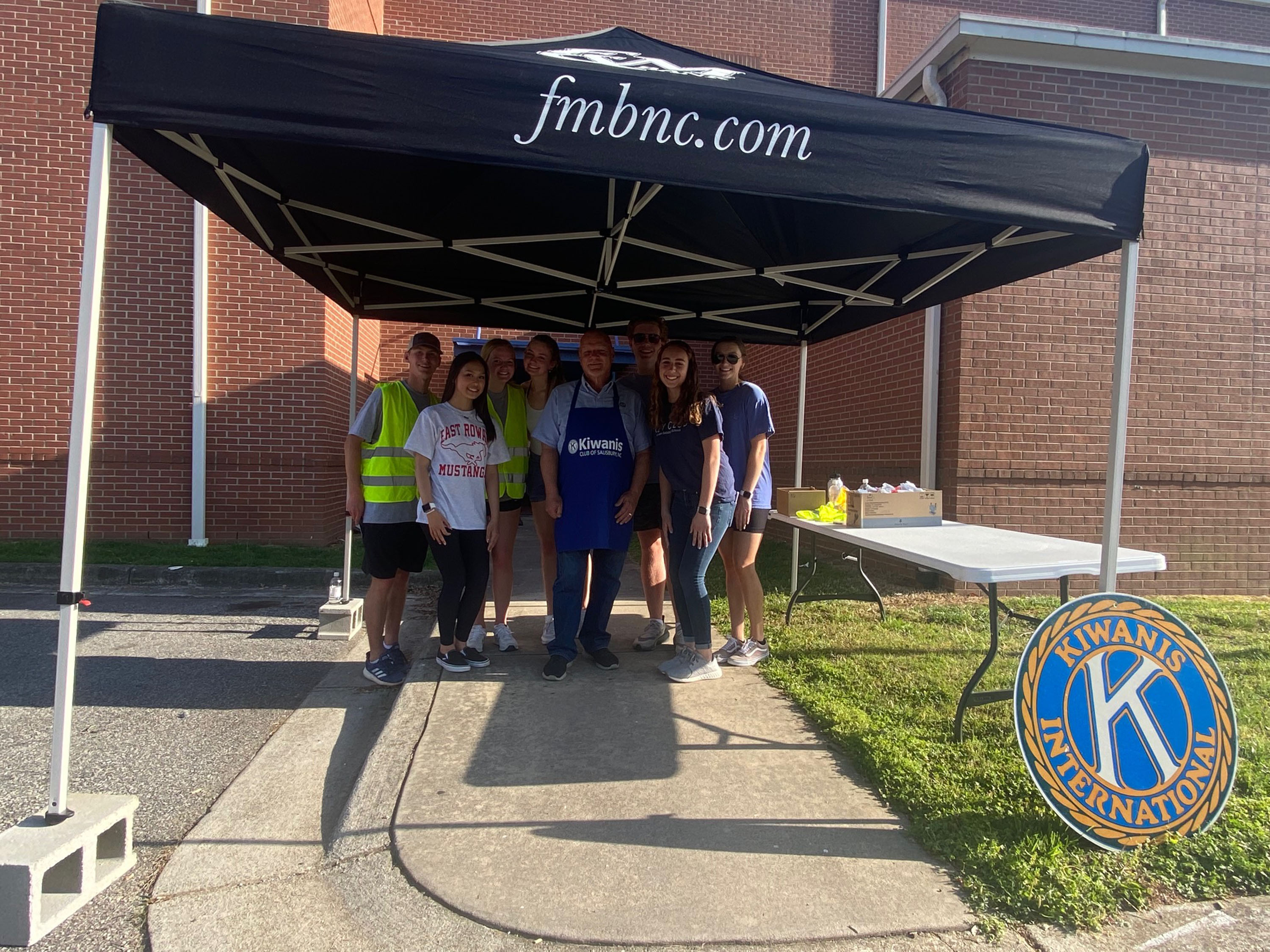 Pancake fans line up for Kiwanis Club's 65th annual festival