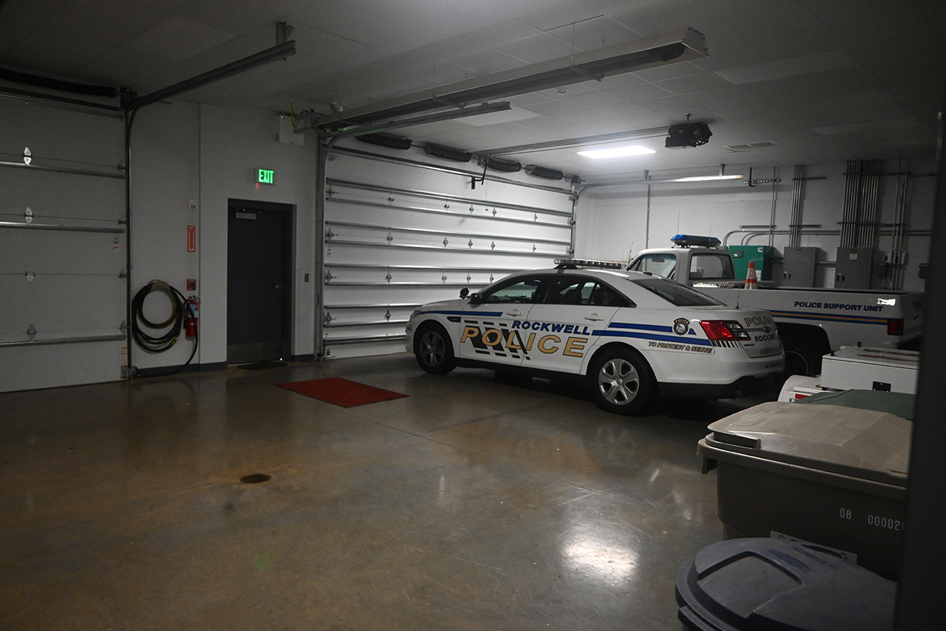 Rockwell Police Department wraps up construction of new office space