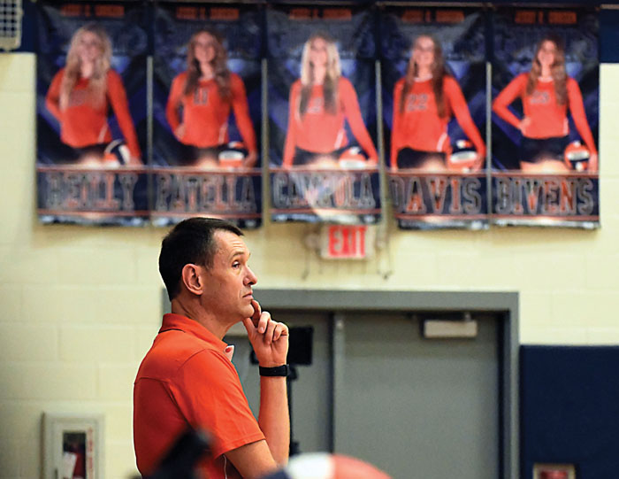 High school volleyball Coaching record for Rogers as Carson tops East