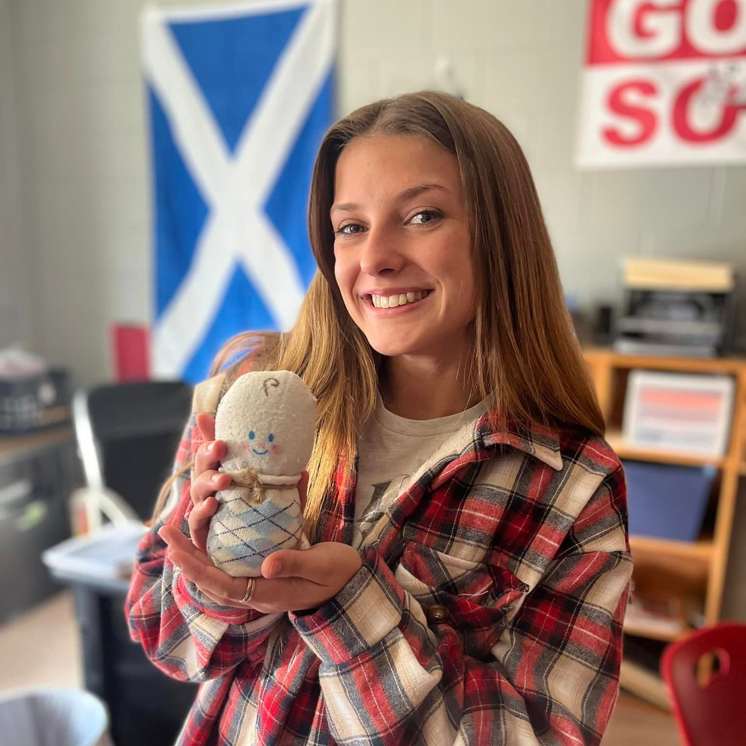 Put a sock in it South Rowan High students raise more than a question Salisbury Post