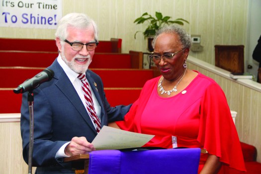 East Spencer mayor receives Order of the Long Leaf Pine Salisbury
