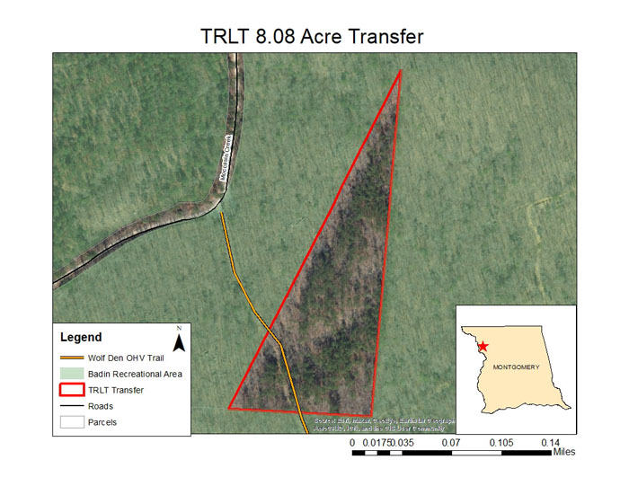 Three Rivers Land Trust transfers - 0413 TRLT Transfer Map 