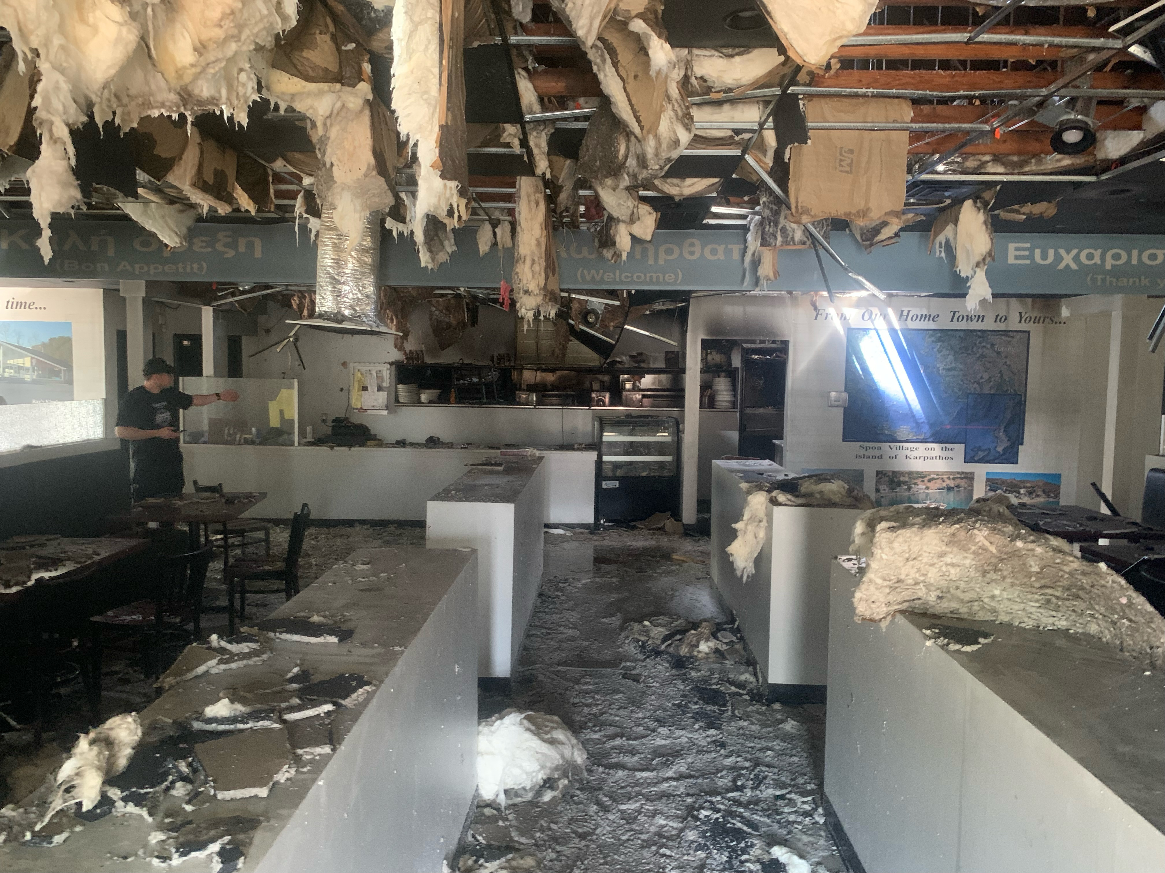 "We will rebuild" Christo's burns overnight, owner resolved to return