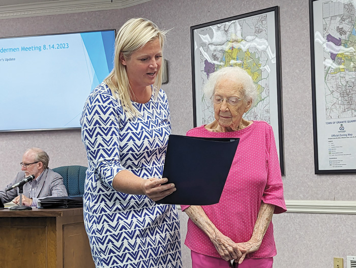 Granite Quarry resident honored for 100th birthday Salisbury Post Salisbury Post