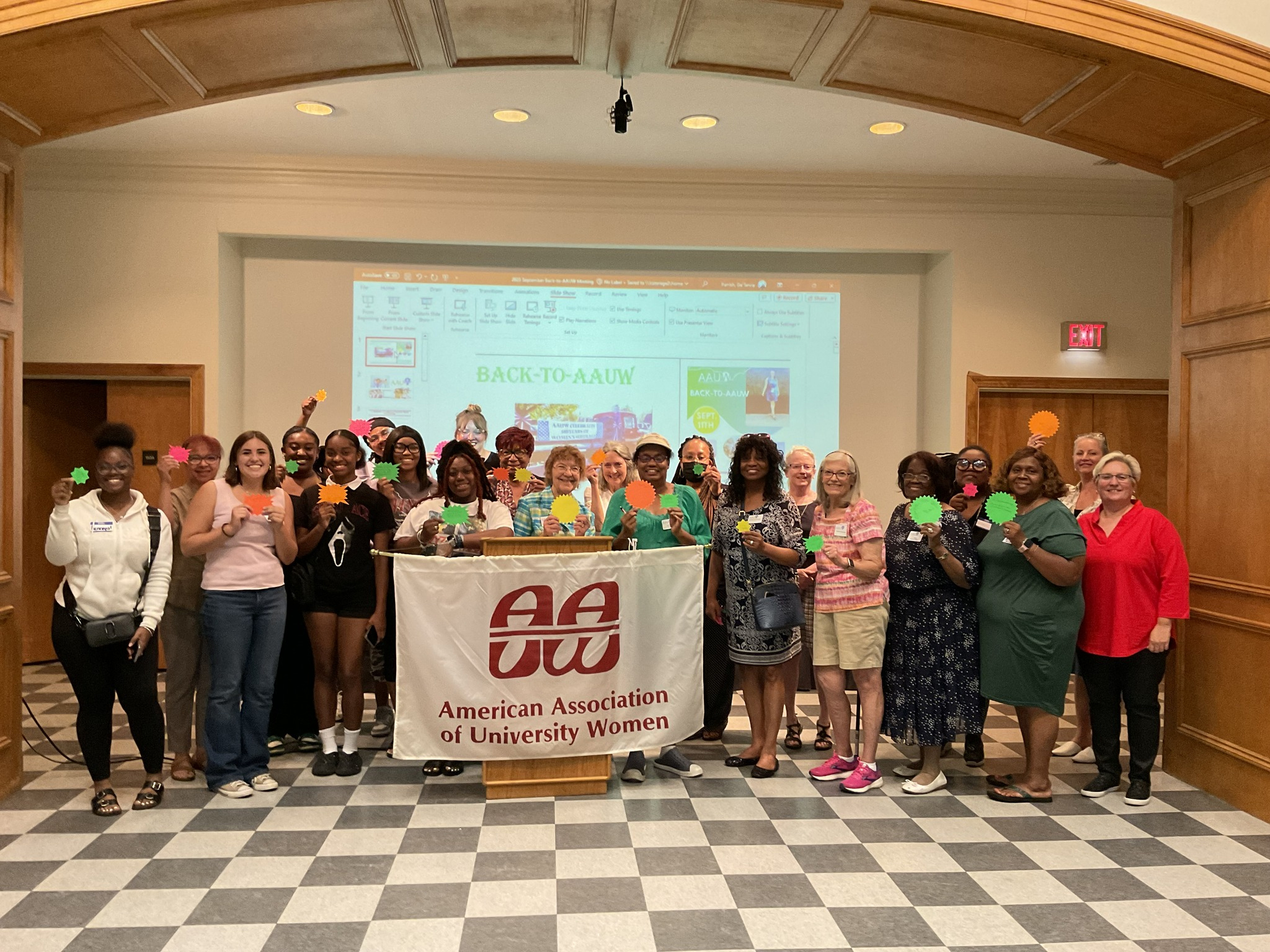 American Association of University Women launch new year