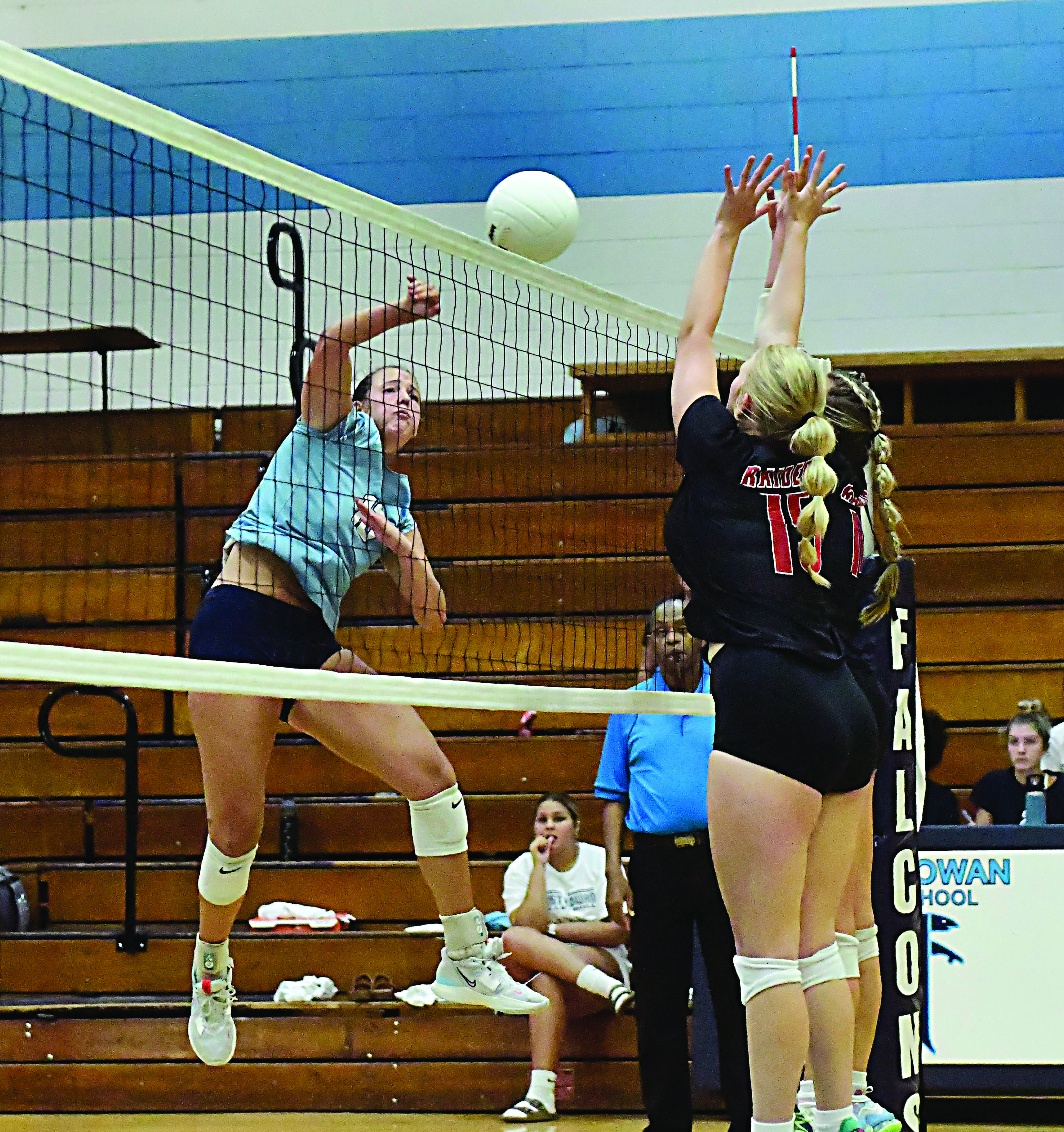 Volleyball Player of the Year Clarke a spark for Falcons Salisbury