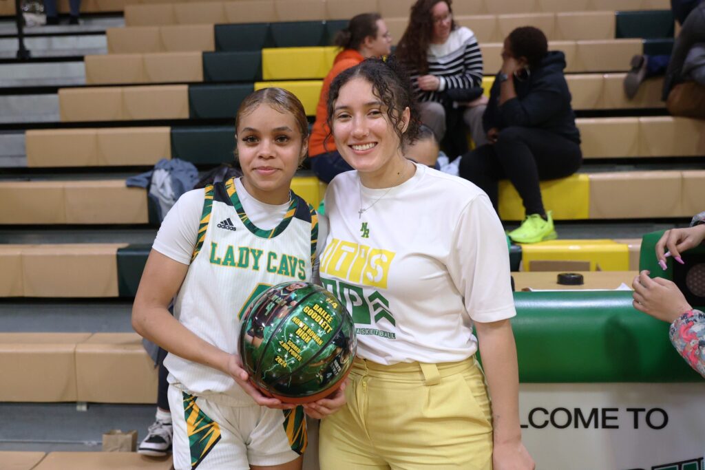 High school girls basketball Goodlett scores 2000th point in North