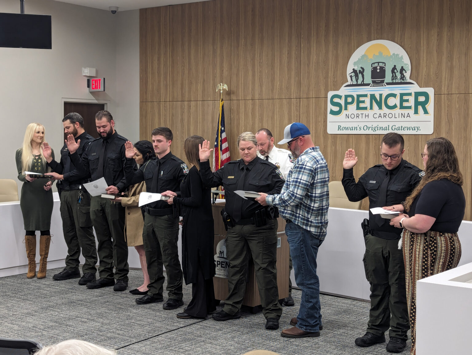 With latest recruits, Spencer Police Department fully staffed