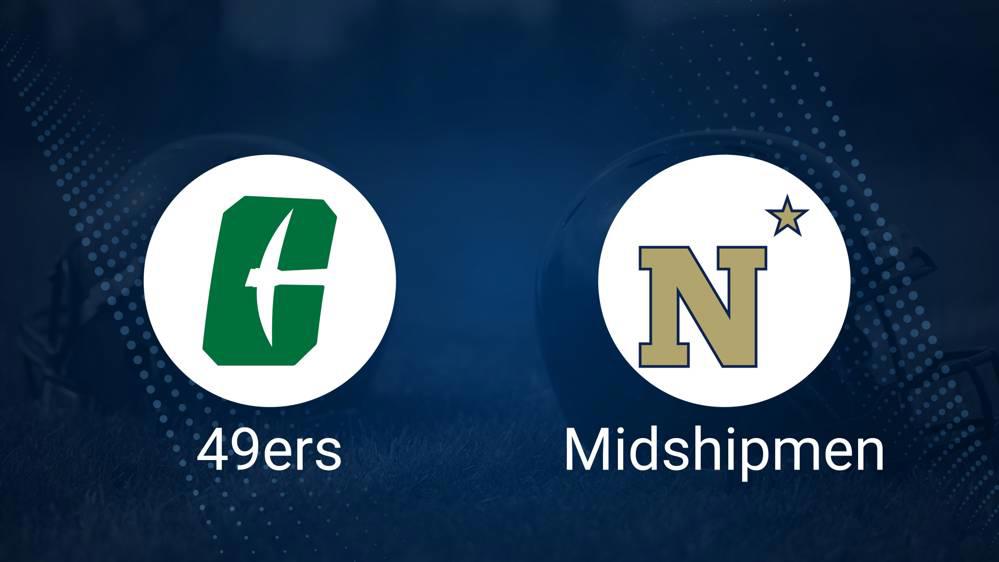 Charlotte vs. Navy Predictions & Picks Odds, Moneyline, Spread