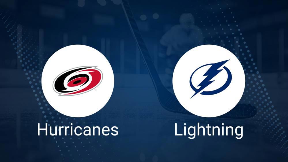 How to Pick the Hurricanes vs. Lightning Game with Odds, Spread