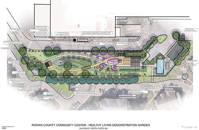 Amy-Lynn Albertson: Bringing the Rowan Healthy Living Demonstration Gardens to life