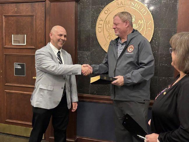 salisburypost.com - Janet Briggs - Drye sworn in officially as Salisbury finance director - Salisbury Post