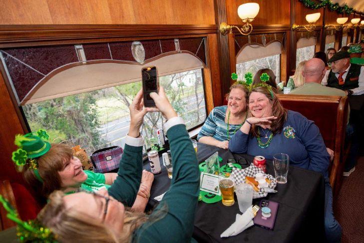 Luck of the Irish: St. Patrick’s Train ride returns to the N.C. Transportation Museum