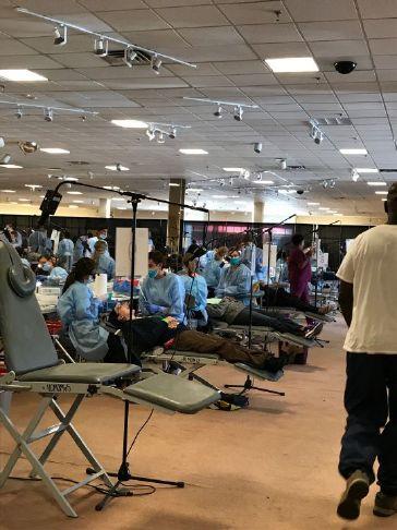 Missions of Mercy clinic offering free dental care for adults